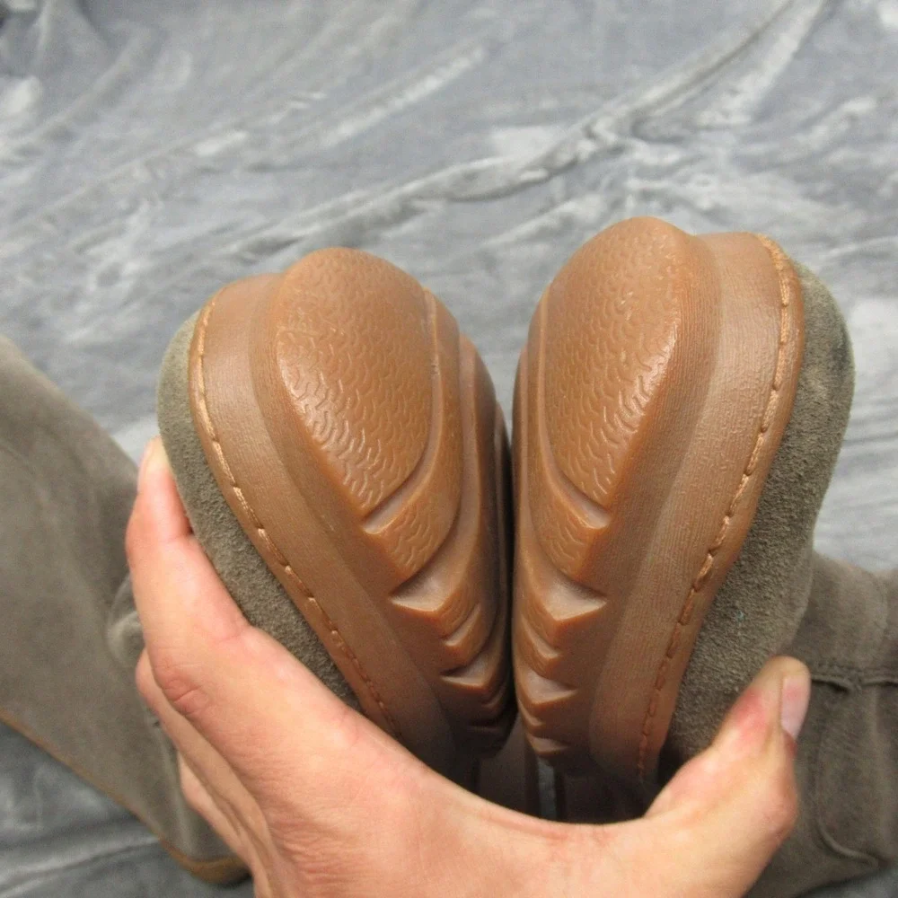 KEEN Dry Leather Boots Women 10 Tan Waterproof Suede Waxed Willamette Midcalf